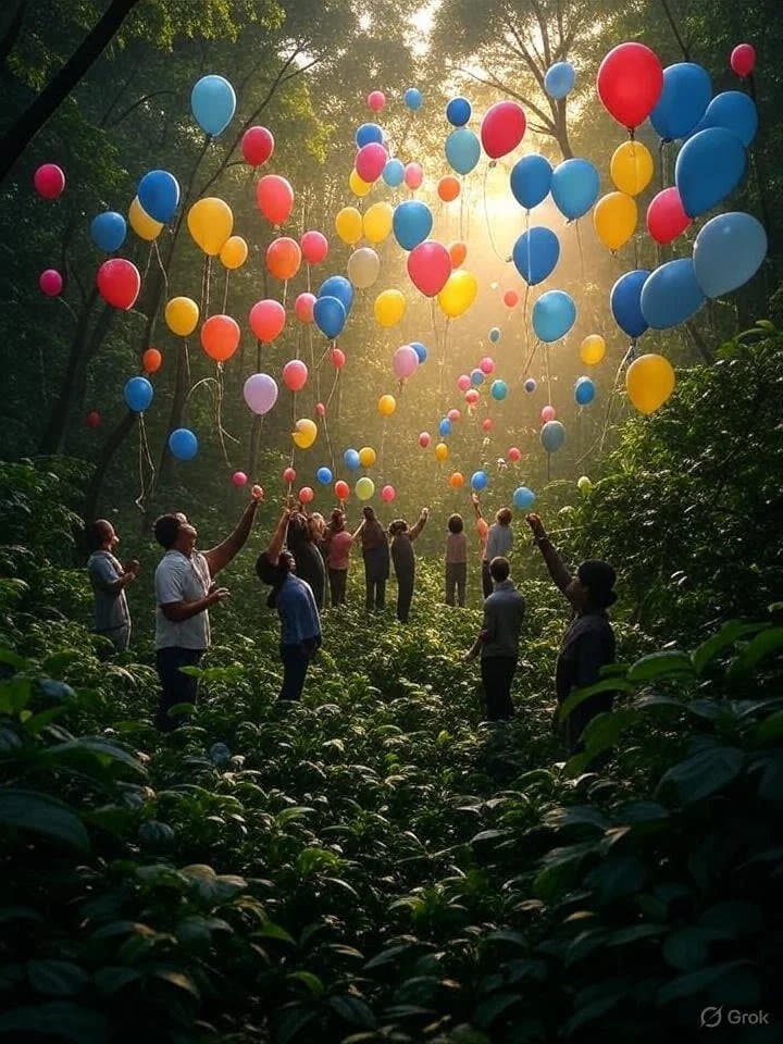 Balloon Bath
