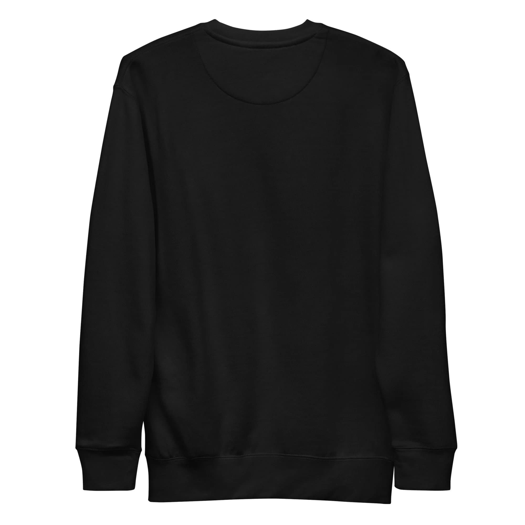 Aloka Embroidered Sweatshirt — Black