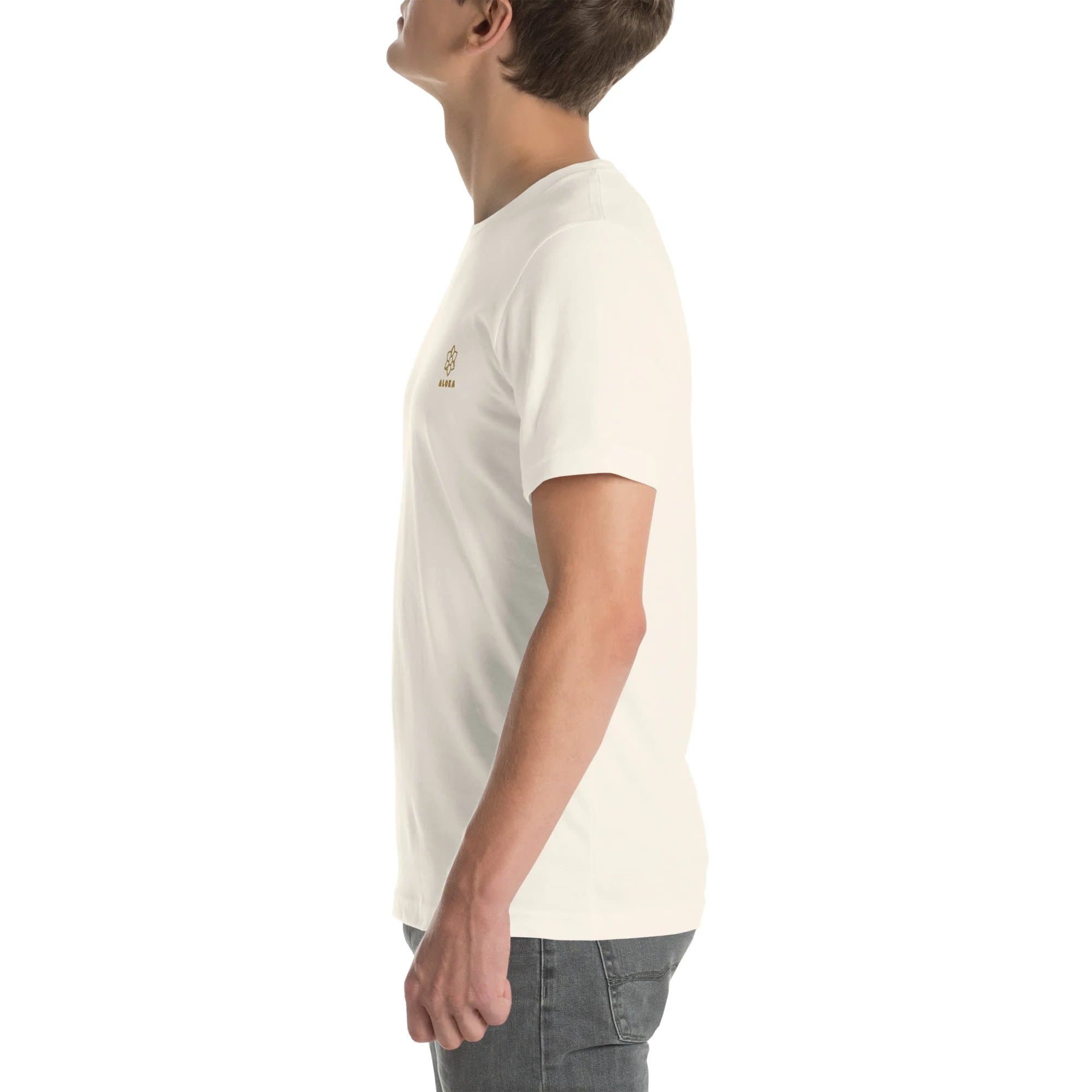 Aloka Embroidered T-Shirt — Natural